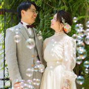 結婚式風に、ひととおり写真撮影していただけて、両親も満足そうでした。 の画像19