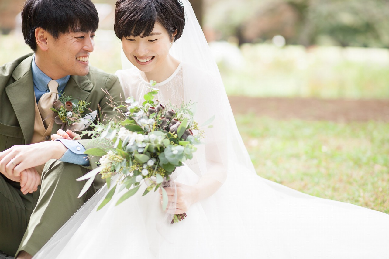 おしゃれでかわいい ショートヘア ボブヘアの花嫁さん特集 フォト婚コラム フォトウェディングのecoo