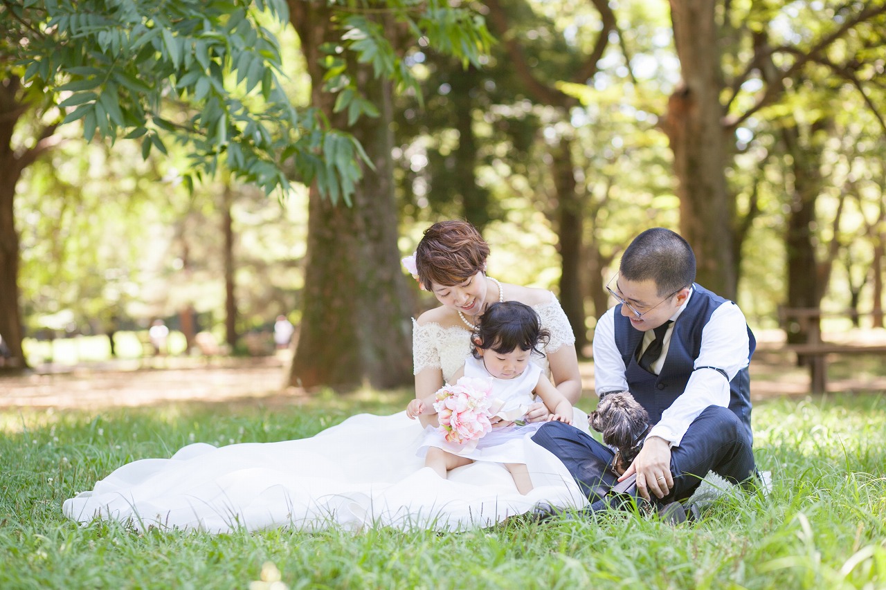 写婚,ロケフォト,子供と前撮り,ペットと前撮り.子供とフォトウエディング.なし婚,ウエディングドレス,フォトウエディング