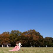 愛犬と一緒のフォトウエディングの画像9