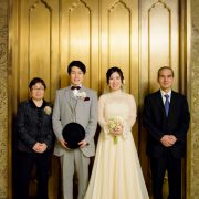 国立博物館で桜フォトウエディングの画像10