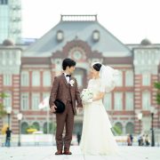 東京駅・丸の内とイチョウ並木でフォトウエディング・前撮りの画像8