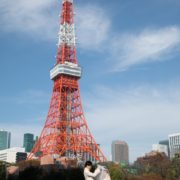 東京タワーと一緒にフォトウエディングの画像5