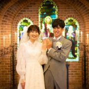 洋館のようなチャペル＆ヴィンテージドレスでフォトウエディングの画像11