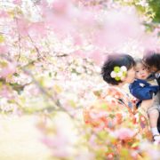 河津桜で和装ウエディングフォトの画像19