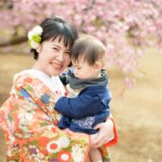 河津桜で和装ウエディングフォトの画像22