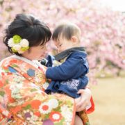 河津桜で和装ウエディングフォトの画像23