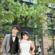 東京駅でドレス＆小石川後楽園で和装ウエディングフォトの画像4