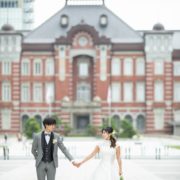 東京駅でドレス＆小石川後楽園で和装ウエディングフォトの画像9
