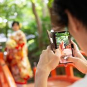 東京駅でドレス＆小石川後楽園で和装ウエディングフォトの画像19