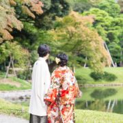 東京駅でドレス＆小石川後楽園で和装ウエディングフォトの画像20