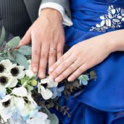 ワンちゃんと和装とブルーのカラードレスでフォトウエディングの画像7
