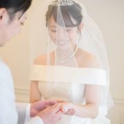 ご家族と一緒に少人数の結婚式の画像5