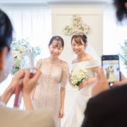 ご家族と一緒に少人数の結婚式の画像18