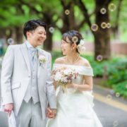 ご家族と一緒に少人数の結婚式の画像23