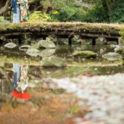 小石川後楽園と国立博物館で和洋フォトウエディングの画像11