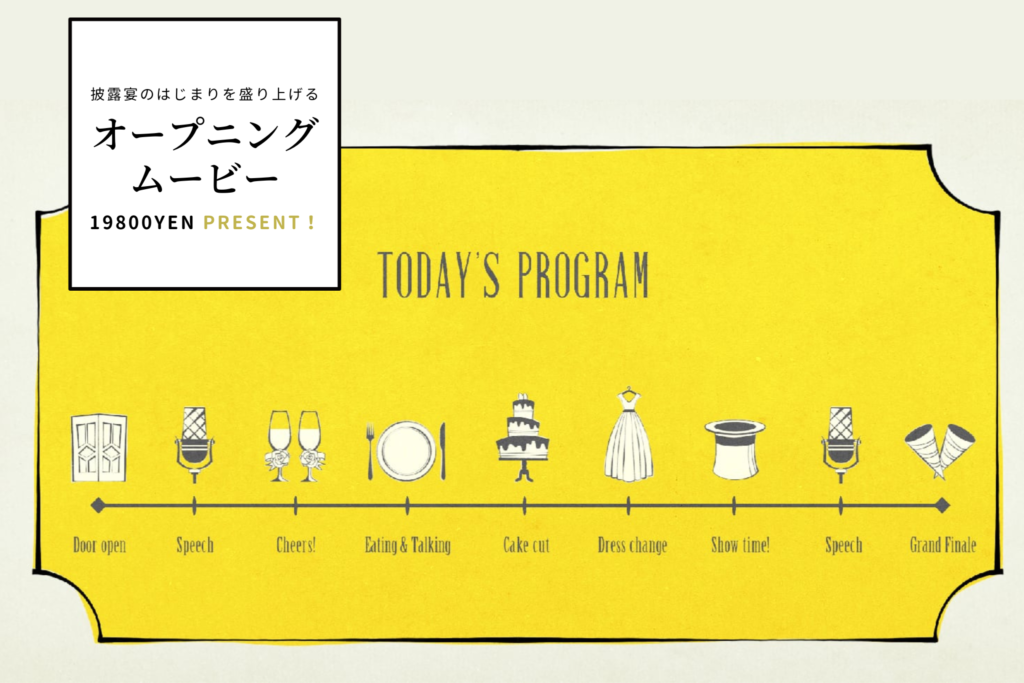 オープニングムービー,プレゼントキャンペーン