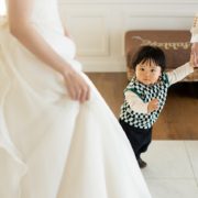 １歳お子様と一緒にフォトウエディングの画像19