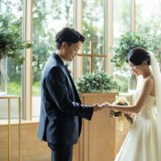 緑あふれるチャペルでフォトウエディングの画像9
