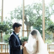 緑あふれるチャペルでフォトウエディングの画像10