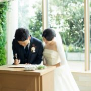 緑あふれるチャペルでフォトウエディングの画像15