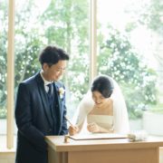緑あふれるチャペルでフォトウエディングの画像16