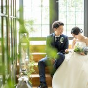 緑あふれるチャペルでフォトウエディングの画像21