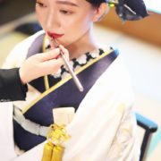 つきじ治作で和装前撮りの画像2
