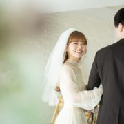 ヴィンテージドレスで少人数結婚式の画像4