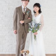 ワンちゃんと一緒にフォトウエディングの画像4