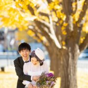 秋の東京駅・丸の内でフォトウエディングの画像14