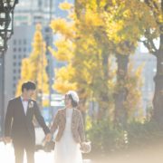 秋の東京駅・丸の内でフォトウエディングの画像22