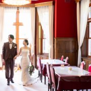 白ドレスで洋館・カラードレスでスタジオ撮影の画像12