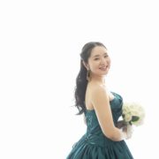 白ドレスで洋館・カラードレスでスタジオ撮影の画像18