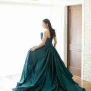 白ドレスで洋館・カラードレスでスタジオ撮影の画像23