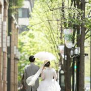 ヴィンテージドレスで丸の内＆東京駅レトロウエディングの画像6