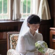 庭園のある文化財で撮るウエディングフォトの画像11