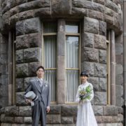 庭園のある文化財で撮るウエディングフォトの画像20