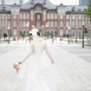 ヴィンテージドレスで丸の内＆東京駅レトロウエディングの画像14