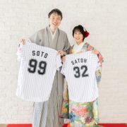 和装で洋館ウエディングフォトの画像1