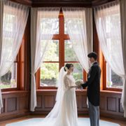 ヴィンテージドレスで旧古河邸フォトウエディングの画像6