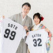 和装で洋館ウエディングフォトの画像3