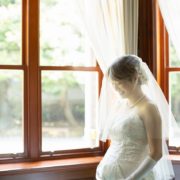 洋館でマタニティウエディングの画像7