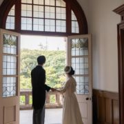 ヴィンテージドレスで旧古河邸フォトウエディングの画像15