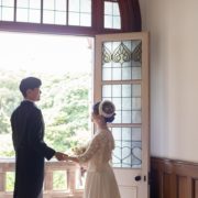 ヴィンテージドレスで旧古河邸フォトウエディングの画像16