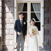 ヴィンテージドレスで旧古河邸フォトウエディングの画像18