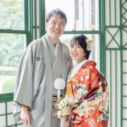 和装で洋館ウエディングフォトの画像6