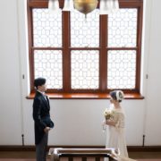 ヴィンテージドレスで旧古河邸フォトウエディングの画像21