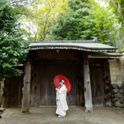 レトロでシックな和装ソロウエディングの画像3