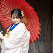 レトロでシックな和装ソロウエディングの画像4